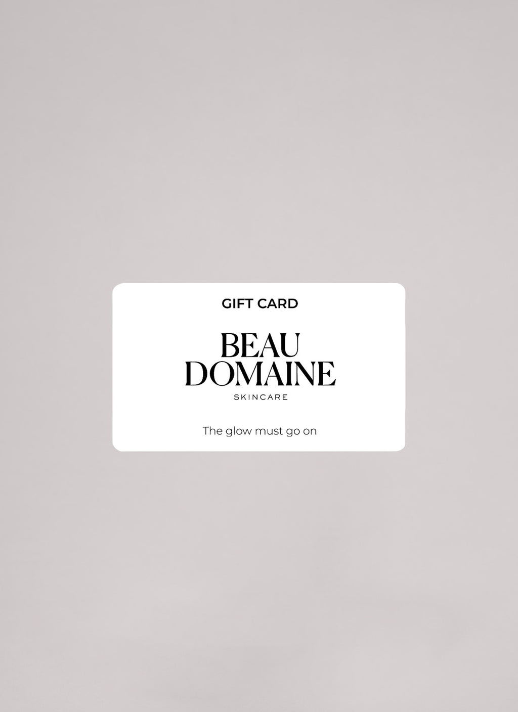 Gift Card — 50 00 $